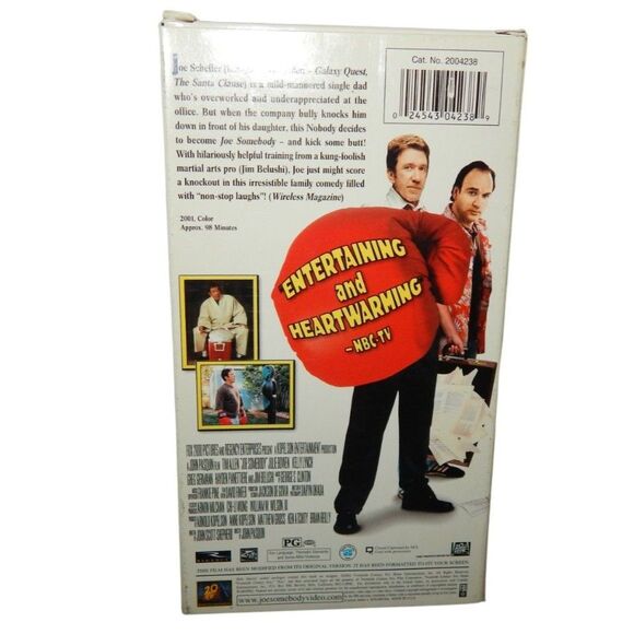 JOE SOMEBODY vintage VHS in original paper case Tim Allen Jim Belushi - Picture 4 of 7